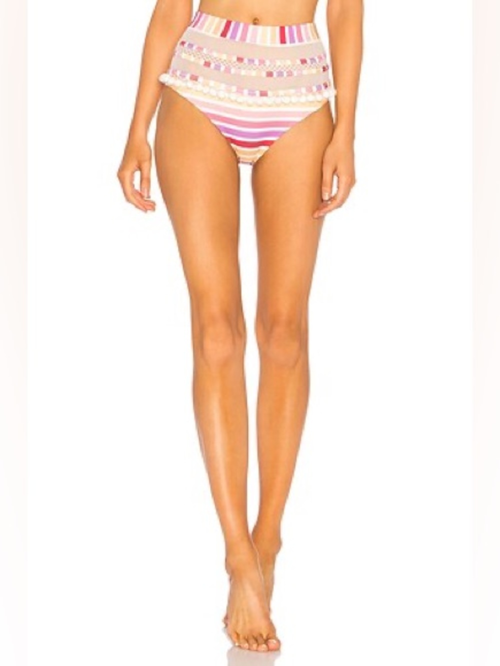 TULAROSA 
Thessy Bottom in Tonal Red Stripe
Color: Tonal Red Stripe
